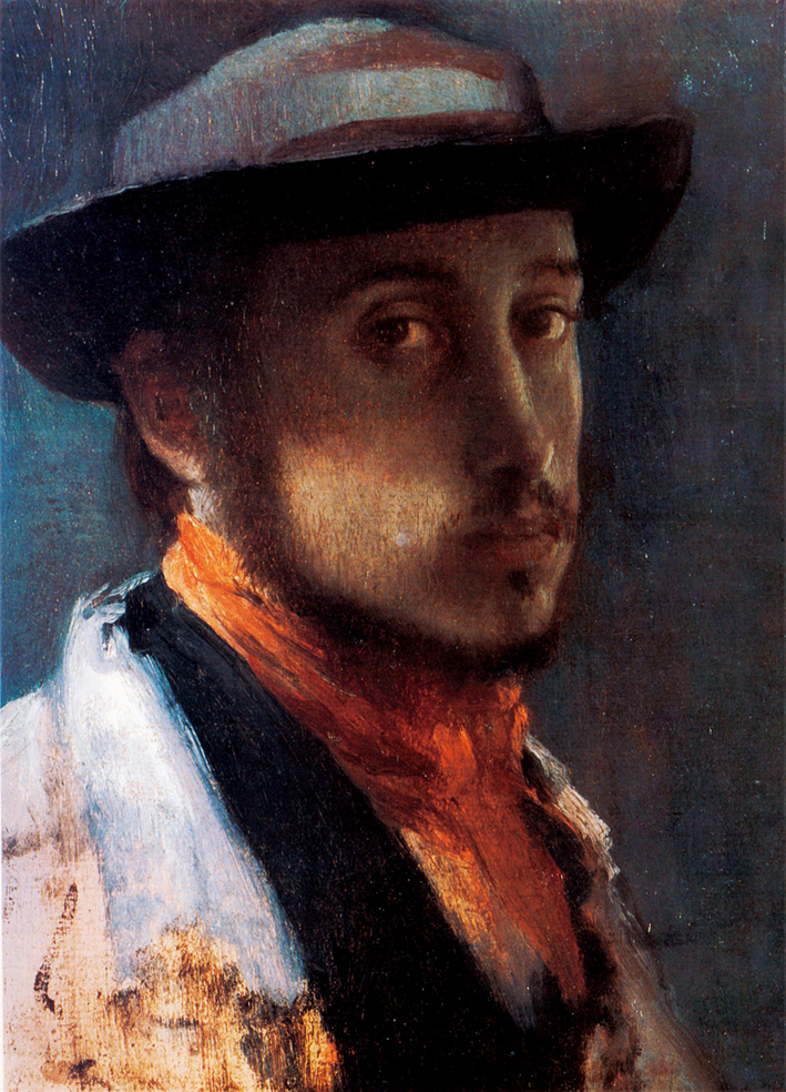  埃德加·德加 Edgar Degas—— 自画像
